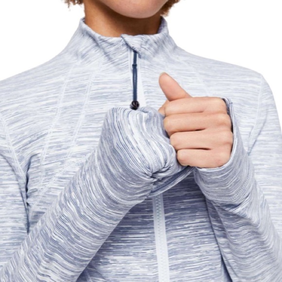 Lululemon Define Jacket Wee Are From Space Sheer Blue Chambray size 6 - Picture 11 of 12